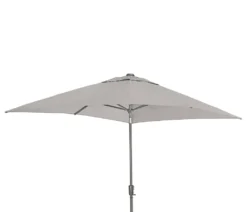 Dehner Sonnenschirm Samos, Ca. 300 X 265 X 200 Cm, Aluminium/Polyester, Braun