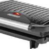 Monzana Kontaktgrill Antihaftbeschichtung BPA Frei Cool-Touch Griff Herausnehmbare Auffangschale 750W Tischgrill Sandwich Maker