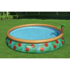 Bestway Fast Set™ Pool-Set Mit Filterpumpe "Paradise Palms", Rund, 457x84cm, 57416 27 Bestway Fast Set™ Pool-Set Mit Filterpumpe "Paradise Palms", Rund, 457x84cm, 57416 -Grünwelt Exporteren Garten-Winkel 3488273453776dc7b02b8501fa77d7a2