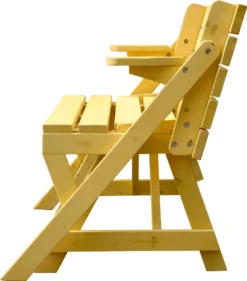 Dobar Praktische 2 In 1 Kombination Aus Tisch Und BankHolz, Sitzgarnitur Garten, Helle Lasur, 138 X 144 X 77 Cm -Grünwelt Exporteren Garten-Winkel 360dfd809bb0582b585726806b5d22a1