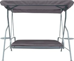 Countryside® Hollywoodschaukel | Klappbar | Bettfunktion | Bis 210 Kg