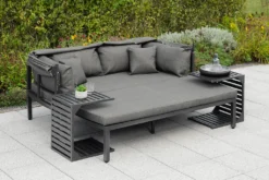 Merxx Insel "Argos" - Aluminiumgestell Mit Auflagen Und Kissen In Grau 11 Merxx Insel "Argos" - Aluminiumgestell Mit Auflagen Und Kissen In Grau -Grünwelt Exporteren Garten-Winkel 365d114f0d320b877a2bb1462fb9247f