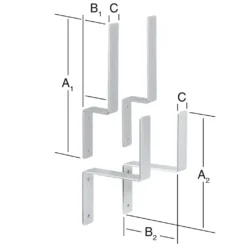 Vormann Halterungs-Sets Festzeltgarnitur Verzinkt 370/280 X 80/160 X 40 Mm -Grünwelt Exporteren Garten-Winkel 3742e785196907b8e48492ca2ed92593