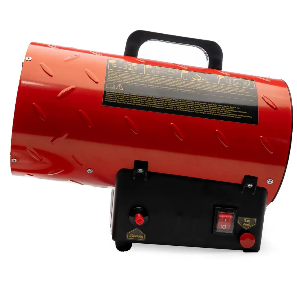 Grafner® 10kW Gasheizgebläse Gasheizer Für Gasflasche Gasdruckregler Bauheizer 700mbar Gasheizgerät 4 Grafner® 10kW Gasheizgebläse Gasheizer Für Gasflasche Gasdruckregler Bauheizer 700mbar Gasheizgerät – Bild 4