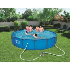 Bestway Pool Steel PRO Frame CM. 366X76 FUORITERRA, Farbe -Grünwelt Exporteren Garten-Winkel 379224d204cb9074e6583f7a2d7b2f68