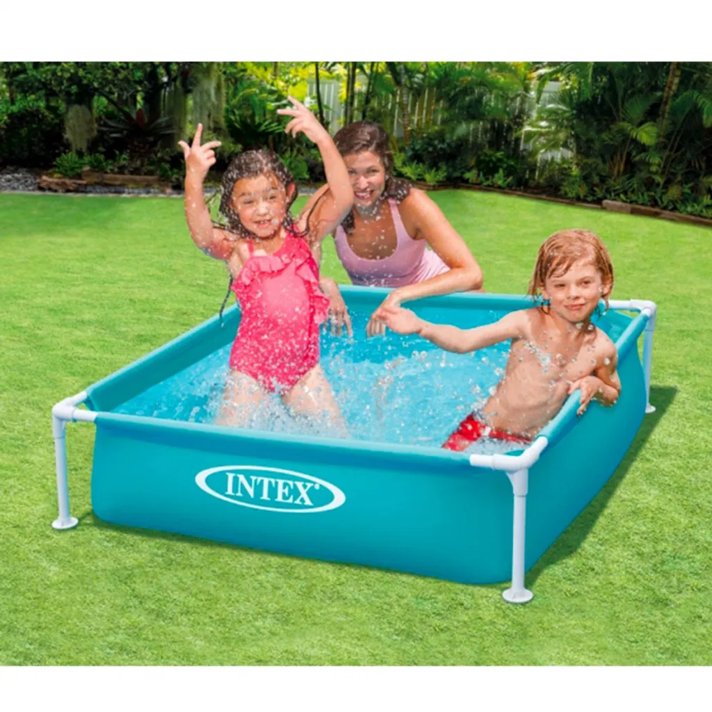 INTEX Schwimmbecken Mini Frame 122 X 122 X 30 Cm 57173NP 14 INTEX Schwimmbecken Mini Frame 122 X 122 X 30 Cm 57173NP – Bild 14