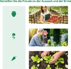 Outsunny Foliengewächshaus Mini Tunnelgewächshaus Mit Mesh Fenster, UV-beständige Frühbeet Für Garten Zur Aufzucht, PE Folie, Grün, 300 X 80 X 45 Cm -Grünwelt Exporteren Garten-Winkel 39f8df1df3aa4329b6a83019b0985560