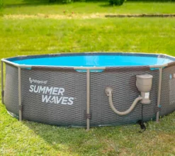 Summer Waves Stahlrahmen Aufstellpool Active Frame Braun Rund Ø 305x76 Cm -Grünwelt Exporteren Garten-Winkel 39fae0941207c1f90211e91830f32736