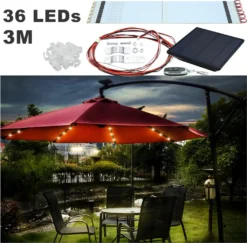 EINFEBEN 3m Sonnenschirm Mit LED Solar Ampelschirm Balkonschirm Marktschirm UV40+ Gartenschirm,Beige 9 EINFEBEN 3m Sonnenschirm Mit LED Solar Ampelschirm Balkonschirm Marktschirm UV40+ Gartenschirm,Beige -Grünwelt Exporteren Garten-Winkel 3a2b0108cdb779e41b8801ad3d7acddf