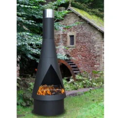 GardenmaxX - Denver Gartenkamin 160 Schwarz - Stahl - Gartenkamin - Terassenofen - Feuerstelle - 56 X 56 X 160 Cm - Schwarz 5 GardenmaxX - Denver Gartenkamin 160 Schwarz - Stahl - Gartenkamin - Terassenofen - Feuerstelle - 56 X 56 X 160 Cm - Schwarz -Grünwelt Exporteren Garten-Winkel 3a47e368571a801b320a7d27420be12e