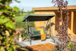 Garden Impressions Rubens Hollywoodschaukel 3-Sitzer Moosgrün -Grünwelt Exporteren Garten-Winkel 3a7f5c1f2ab2df371e0f11b837dd0cd1