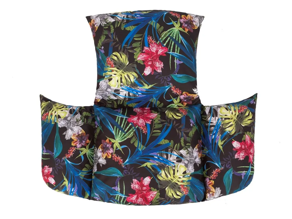 Polster Auflage Kissen Für Schaukel Hängekorb Hängesessel Hängeschaukel Cocoon 50x60 Cm Bunte Blumen 4 Polster Auflage Kissen Für Schaukel Hängekorb Hängesessel Hängeschaukel Cocoon 50x60 Cm Bunte Blumen – Bild 4