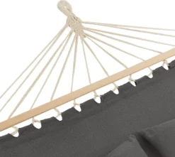 Tectake Hängematte Eden - Dunkelgrau -Grünwelt Exporteren Garten-Winkel 3b198cee413e73ff2d5f699891d241b6