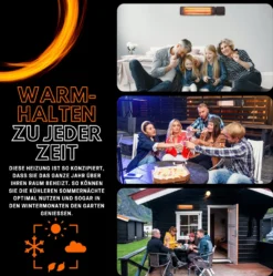 Starlyf® Radiant Heater – Wetterfeste Halogen-Infrarot-Heizung Mit Direktwärme-Technologie, Inkl. Fernbedienung, 2000 Watt – Aus Der TV Werbung -Grünwelt Exporteren Garten-Winkel 3b6b48754945814742c0a1c2a0f6cafb