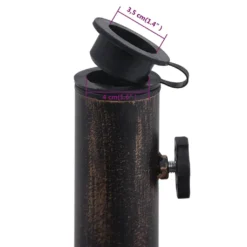 VidaXL Sonnenschirmständer Bronze 12 Kg 48 Cm Gusseisen -Grünwelt Exporteren Garten-Winkel 3c1064ef456d4dd48089d0533aafd152