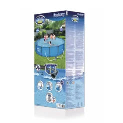 Bestway Frame Pool "Steel Pro" Set - Rund, 427 X 84 Cm; 56595 -Grünwelt Exporteren Garten-Winkel 3c6a02608ce67032757ed1a809775c64
