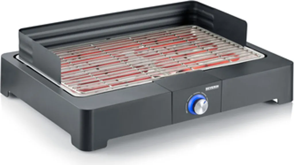 Severin PG 8565 Tischgrill Mit Grillrost 2200 Watt Indoor / Outdoor Windschutz 2 Severin PG 8565 Tischgrill Mit Grillrost 2200 Watt Indoor / Outdoor Windschutz – Bild 2