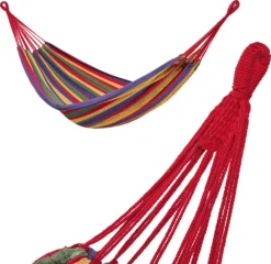 Tectake Hängematte Inkl. Tasche - Bunt -Grünwelt Exporteren Garten-Winkel 3e977c7b6359427f7bc27c39a5d2ce7f