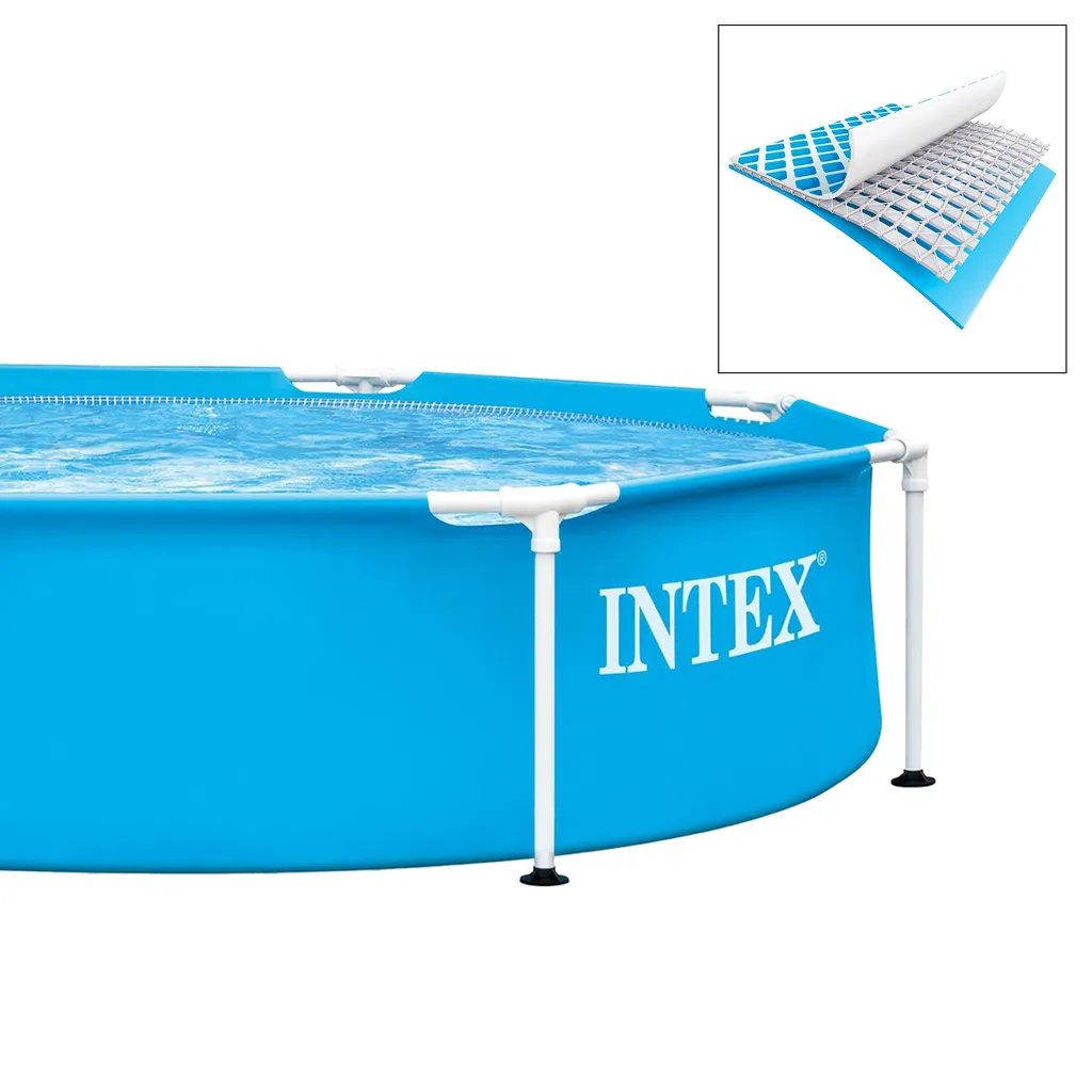 Intex 28205NP Framepool Aufstellpool 244x51cm 9 Intex 28205NP Framepool Aufstellpool 244x51cm – Bild 9