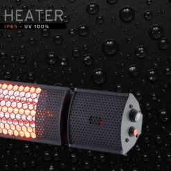 Starlyf® Radiant Heater – Wetterfeste Halogen-Infrarot-Heizung Mit Direktwärme-Technologie, Inkl. Fernbedienung, 2000 Watt – Aus Der TV Werbung -Grünwelt Exporteren Garten-Winkel 3fd5cf150a672b7e9fe3f8082c4d583d