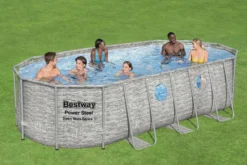 Bestway® Power Steel™ Swim Vista Series™ Frame Pool Komplett-Set Mit Filterpumpe 549 X 274 X 122 Cm, Steinwand-Optik (Cremegrau), Oval 29 Bestway® Power Steel™ Swim Vista Series™ Frame Pool Komplett-Set Mit Filterpumpe 549 X 274 X 122 Cm, Steinwand-Optik (Cremegrau), Oval -Grünwelt Exporteren Garten-Winkel 3fe16750498d2fe4dce1fd41965b2389