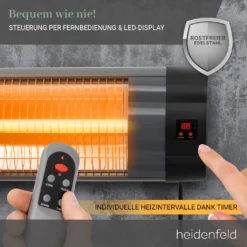 Heidenfeld Infrarot Heizstrahler IH100 24 Heidenfeld Infrarot Heizstrahler IH100 -Grünwelt Exporteren Garten-Winkel 4034e130e6fa105a1fae5ee2701699a7