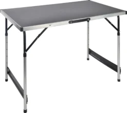 Alu Universaltisch Höhenverstellbar - 100 X 60 Cm - Klapptisch Camping Garten Tisch
