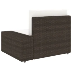 VidaXL Modulares 2-Sitzer-Sofa Poly Rattan Braun -Grünwelt Exporteren Garten-Winkel 41723fd8c6031ffc40a032f40d96b0f3
