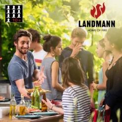 LANDMANN Gasgrill 5.1 MaxX Gartengrill BBQ Gasgrillwagen Gasbrenner Edelstahl -Grünwelt Exporteren Garten-Winkel 4247e718f949abf1fb738a28e7a11f92