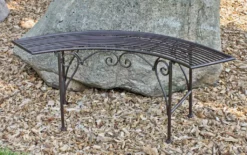 Garden Pleasure Eisen Bogenbank Sitzbank Parkbank Baumbank Edel Rost Optik Bank -Grünwelt Exporteren Garten-Winkel 427b83c992915d35dd028fdb2acdb444