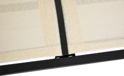 Outsunny Schaukelstuhl 2-Sitzer Gartenbank Gartenschaukel Sitzbank Parkbank Metall Gartenmöbel Schwarz+Beige 120 X 70 X 85 Cm -Grünwelt Exporteren Garten-Winkel 4344f6b48fddab2bb77e93fb30f22f4e