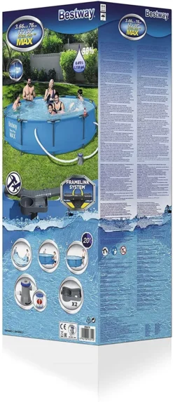 Bestway Pool Steel PRO Frame CM. 366X76 FUORITERRA, Farbe -Grünwelt Exporteren Garten-Winkel 438f90a1017c95eb7fd4fd33e456558e