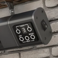 FERNANDO | Deckenheizstrahler | Schwarz | 3000W | 3 Heizstufen | Heizstrahler Decke, Infrarotstrahler Terrasse 16 FERNANDO | Deckenheizstrahler | Schwarz | 3000W | 3 Heizstufen | Heizstrahler Decke, Infrarotstrahler Terrasse -Grünwelt Exporteren Garten-Winkel 444eb98c6eae4afb2389e48a5a2811dd