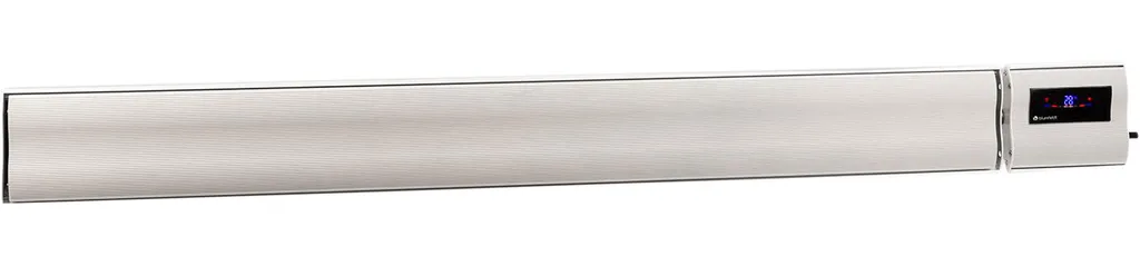 Blumfeldt Cosmic Beam Plus Terrassenheizstrahler Infrarot-Heizstrahler Elektroheizung , Dunkelstrahler , IR Comfort Heat , 2400 W , Thermostat: 5 - 45 °C , IP44 , Timer , Decken- Oder Wandinstallation , Fernbedienung , Aluminiumgehäuse , Weiß 10 Blumfeldt Cosmic Beam Plus Terrassenheizstrahler Infrarot-Heizstrahler Elektroheizung , Dunkelstrahler , IR Comfort Heat , 2400 W , Thermostat: 5 - 45 °C , IP44 , Timer , Decken- Oder Wandinstallation , Fernbedienung , Aluminiumgehäuse , Weiß – Bild 10