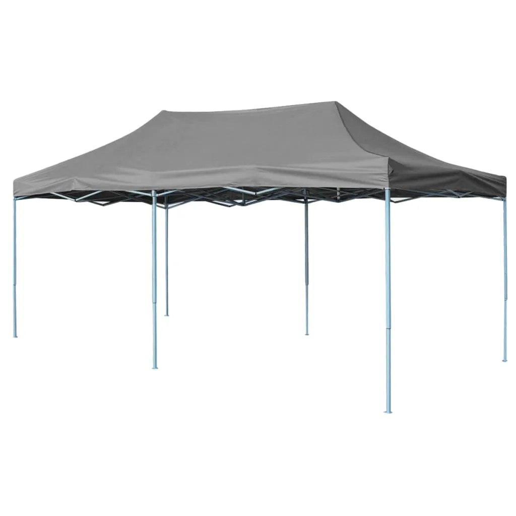 VidaXL Pop-Up-Partyzelt Faltbar 3x6 M Anthrazit 1 VidaXL Pop-Up-Partyzelt Faltbar 3x6 M Anthrazit