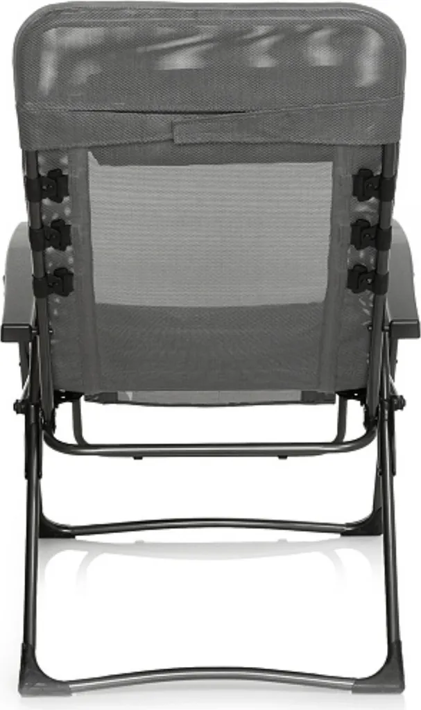 Westfield Home & Garden Relax Lounger Grau Hochlehner Gartenliege Textilene Bezug Wasserabweisend Bis 140 Kg Belastbar 3 Westfield Home & Garden Relax Lounger Grau Hochlehner Gartenliege Textilene Bezug Wasserabweisend Bis 140 Kg Belastbar – Bild 3