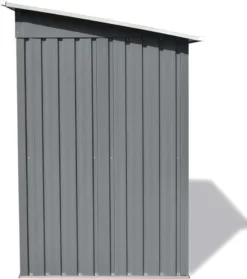 VidaXL Gartenschuppen Grau Metall -Grünwelt Exporteren Garten-Winkel 48c71ce799897099b942d4da2ad0f533