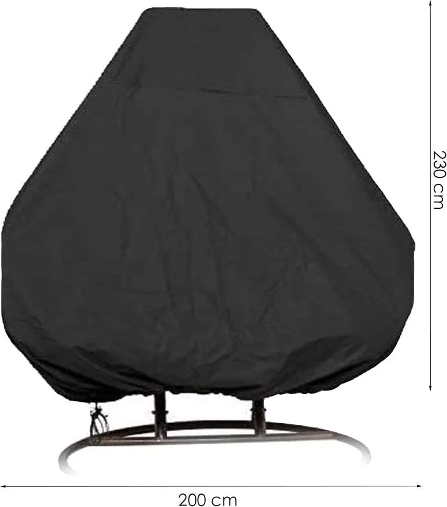 Egg Swing Schutzhülle - 2 Personenstuhl - Schutzhülle Hängesessel Egg - Wasserfest - Universal Modell 2 Egg Swing Schutzhülle - 2 Personenstuhl - Schutzhülle Hängesessel Egg - Wasserfest - Universal Modell – Bild 2