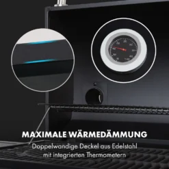 Klarstein Gasgrill Mit Smoker, Gasgrill Mit 4 Brenner, 13,5kW Edelstahl-Gasgrill, BBQ Gasgrill Für Balkon & Garten, Grill Für Gas & Kohle, Gasgrills Mit 4 Brenner & Thermometer 20 Klarstein Gasgrill Mit Smoker, Gasgrill Mit 4 Brenner, 13,5kW Edelstahl-Gasgrill, BBQ Gasgrill Für Balkon & Garten, Grill Für Gas & Kohle, Gasgrills Mit 4 Brenner & Thermometer -Grünwelt Exporteren Garten-Winkel 4981c963b3e3eed6fa78f44bc163f5a8