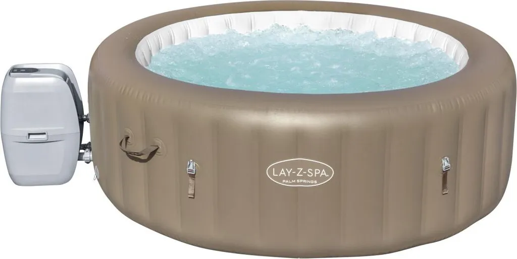 Bestway LAY-Z-SPA® Whirlpool Palm Springs AirJet™ Rund, 196x71cm 60017 1 Bestway LAY-Z-SPA® Whirlpool Palm Springs AirJet™ Rund, 196x71cm 60017