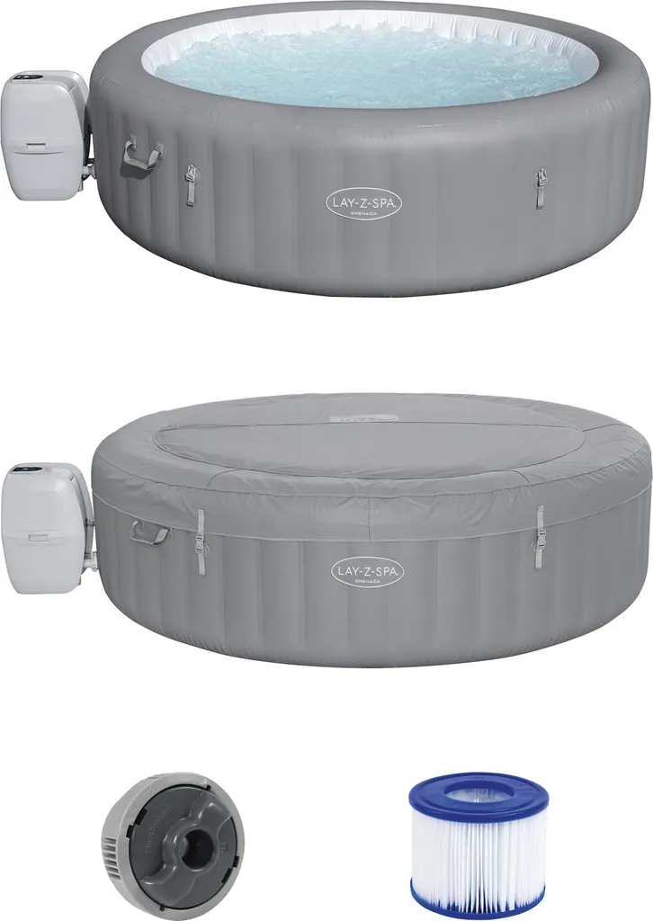 Bestway® LAY-Z-SPA® Whirlpool Grenada AirJet™ 236 X 71 Cm, Rund 5 Bestway® LAY-Z-SPA® Whirlpool Grenada AirJet™ 236 X 71 Cm, Rund – Bild 5