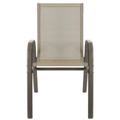 Wohaga 4er Set Stapelstuhl 'New York' Mit Textilenbespannung Champagner/Champagner -Grünwelt Exporteren Garten-Winkel 4a6ac15d284809de390f81940d45a4dd