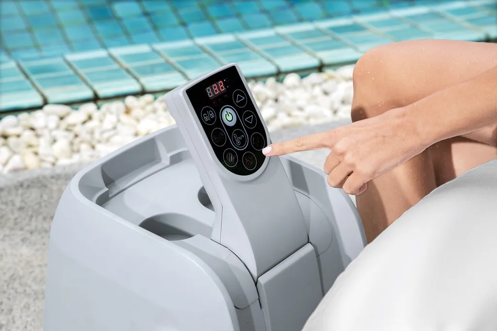 Bestway® LAY-Z-SPA® WLAN-Whirlpool Madeira AirJet™ 180 X 180 X 66 Cm, Eckig 15 Bestway® LAY-Z-SPA® WLAN-Whirlpool Madeira AirJet™ 180 X 180 X 66 Cm, Eckig – Bild 15