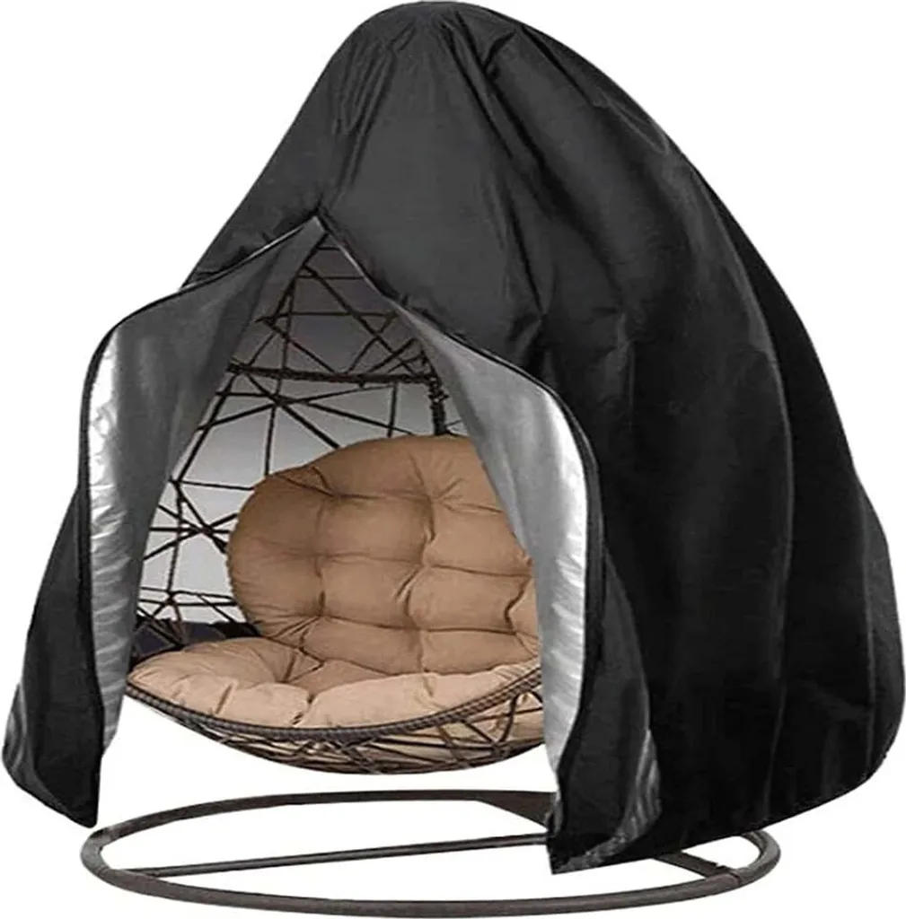 Egg Swing Schutzhülle - 2 Personenstuhl - Schutzhülle Hängesessel Egg - Wasserfest - Universal Modell 1 Egg Swing Schutzhülle - 2 Personenstuhl - Schutzhülle Hängesessel Egg - Wasserfest - Universal Modell