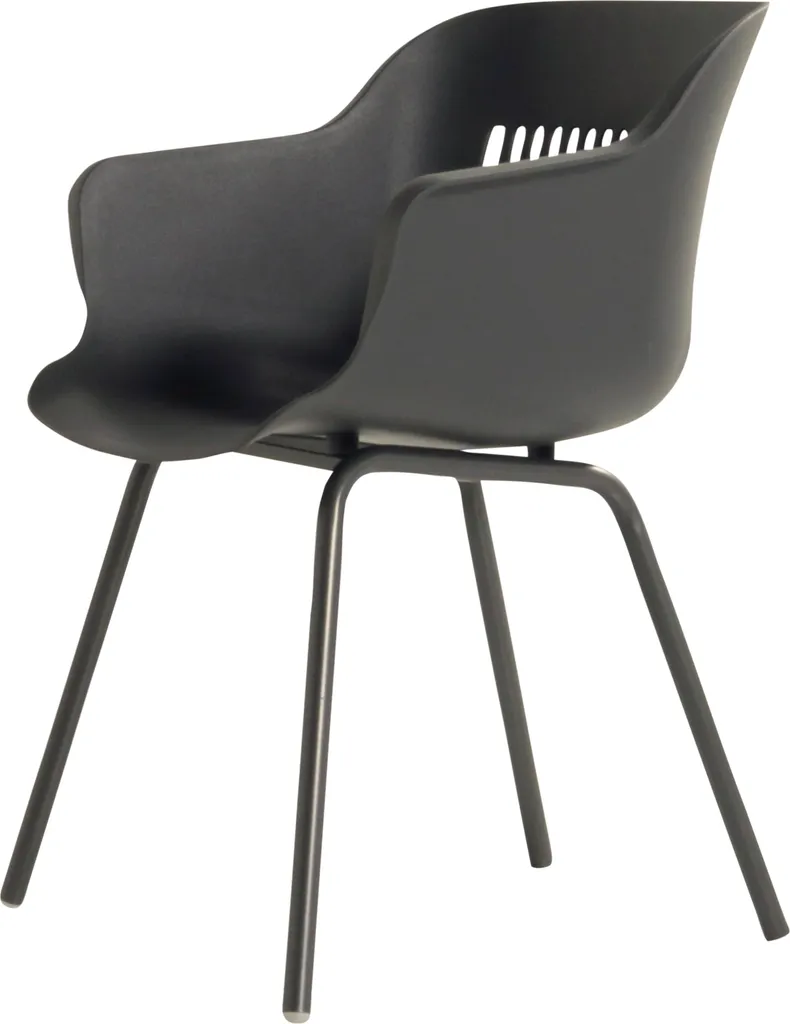 Hartman Outdoor 2er Set Gartenstühle Jill Rondo Anthrazit/Anthrazit 4 Hartman Outdoor 2er Set Gartenstühle Jill Rondo Anthrazit/Anthrazit – Bild 4