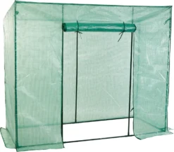 Linder Exclusiv Garten Foliengewächshaus, Mit Aufrollbare Tür Und Fenster MC4308 169x200x77 Cm