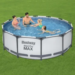 Bestway Steel Pro Max™ Frame Pool Komplett-Set, Rund, Mit Filterpumpe & Sicherheitsleiter 366 X 100 Cm, Schwimmbecken, Schwimmen, Pools 30 Bestway Steel Pro Max™ Frame Pool Komplett-Set, Rund, Mit Filterpumpe & Sicherheitsleiter 366 X 100 Cm, Schwimmbecken, Schwimmen, Pools -Grünwelt Exporteren Garten-Winkel 4c6cc7b86c7ef6e194655ea4c9eec0b1