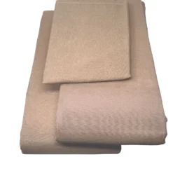 JEMIDI Bierbankauflagen Set 3-teilig - 70x240cm - Sitzkissen Und Tischdecke Für 50er Bierzeltgarnitur - Bierbank Auflagen Set - Beige