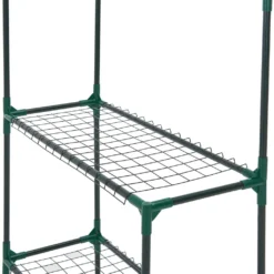 Juskys Foliengewächshaus 1 M² Aufrollbare Tür - Gewächshaus Für Tomaten - Stabiles Balkon Treibhaus Mit 4 Ebenen, Großem Eingang, PVC-Abdeckung 23 Juskys Foliengewächshaus 1 M² Aufrollbare Tür - Gewächshaus Für Tomaten - Stabiles Balkon Treibhaus Mit 4 Ebenen, Großem Eingang, PVC-Abdeckung -Grünwelt Exporteren Garten-Winkel 4cf72672183ca98cba591cedab2c60d3