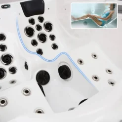 HOME DELUXE - Outdoor Whirlpool BEACH Plus Treppe Und Thermoabdeckung Außenpool Spa -Grünwelt Exporteren Garten-Winkel 4d7cf721b31eadd42051ae42f2e9a299